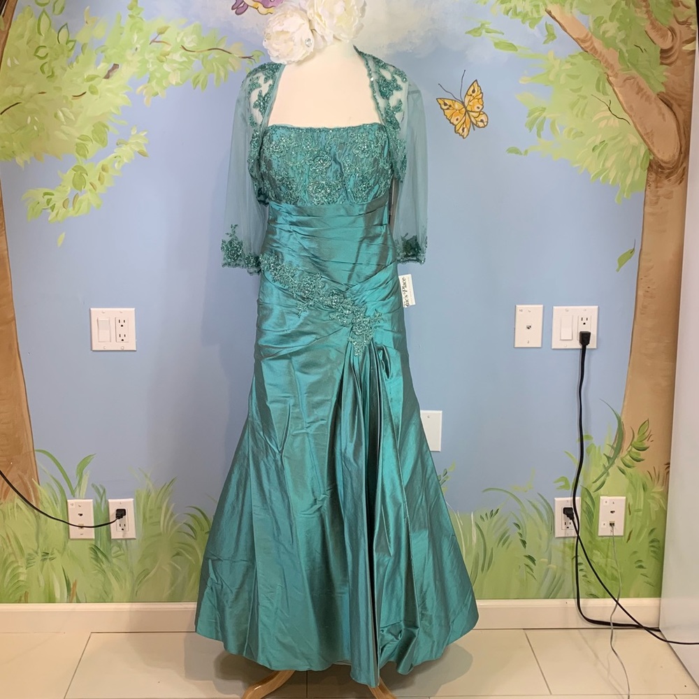 Rina diMontella Strapless Ball Gown